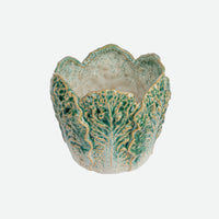 Stoneware Cabbage Planter