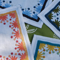 Starburst Lapis Cocktail Napkin