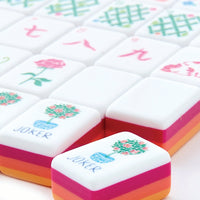Sunset Mahjong Tiles