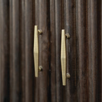 Wooden Curve 2 Door Cabinet