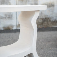 Wooden Abstract Design Console
