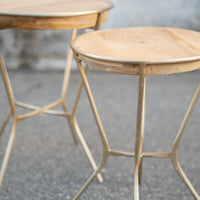 Small Iron End Table