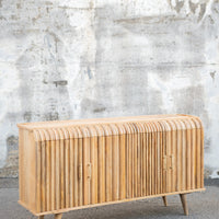 Wooden Curve Cabinet