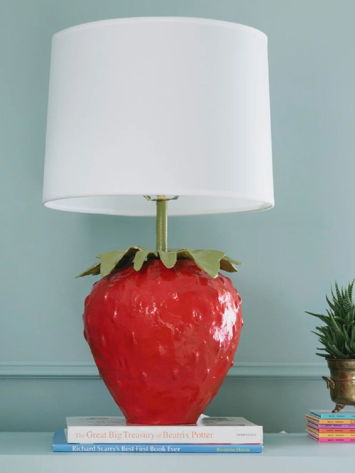 Red Strawberry Lamp