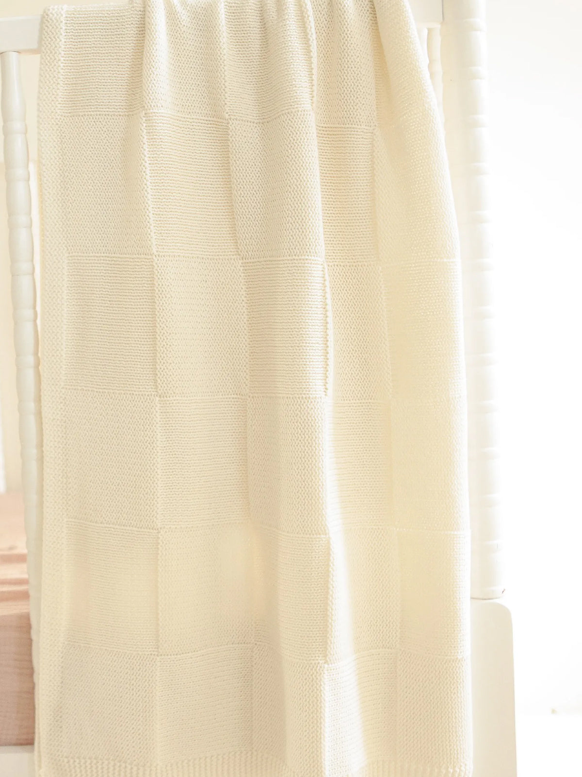 Cotton Cashmere Baby Blanket